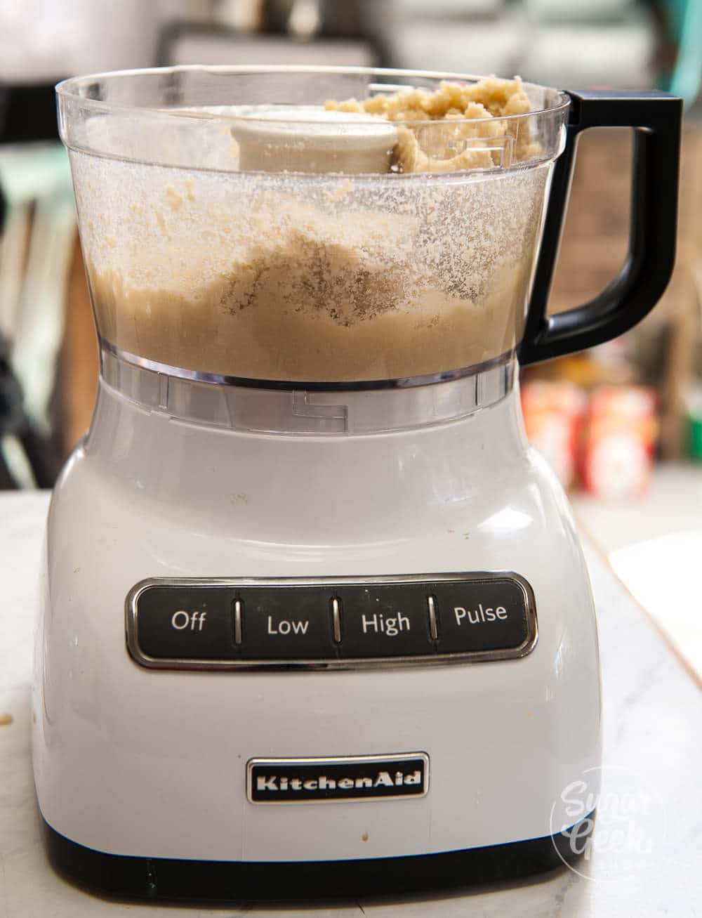 making almond paste in a 6 cup food processor