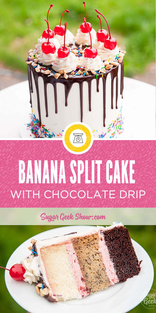 banana split cake