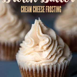 Brown butter cream cheese frosting tastes amazing with brown butter which adds a toasty, nutty flavor to the frosting