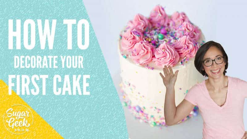 how to make a cake tutorial