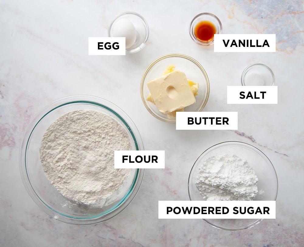 pate sucre ingredients