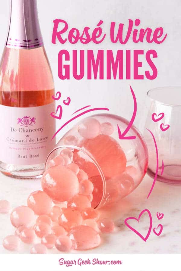 rose wine gummy recipe